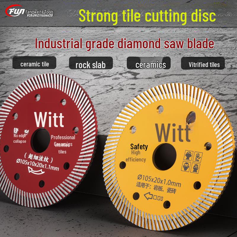 

Universal Diamond Blade for Angle Grinder: Cuts Tile, Marble, Ceramic