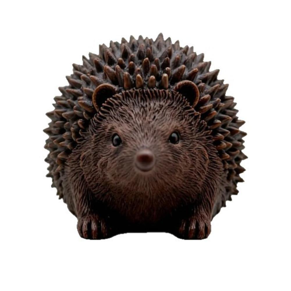 Lifelike Resin Hedgehog Key Storage, Desktop Key Holder & Animal Figurine, Creative Home Garden Decor Gift