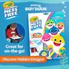Crayola Baby Shark Mess-Free Color Wonder Pages Coloring Book, a great gift or Christmas present for toddlers.