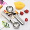Stainless Steel Ice Cream Scoop And Scooping Tool, Multi-Functional Ice Cream Scoop And Scooping Tool, Ice Cream And Fruit Scoop