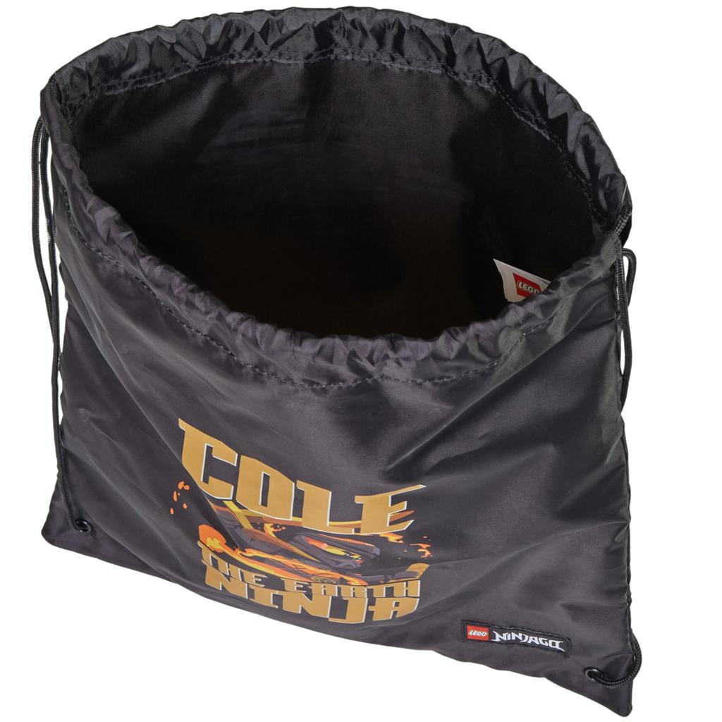 LEGO Ninjago Drawstring Bag, for Boy black Bag