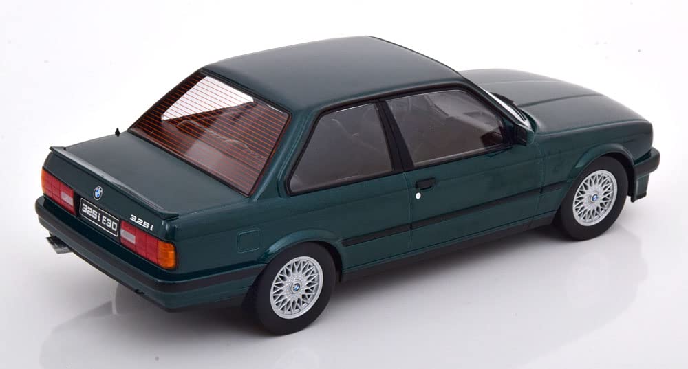 KK Scale BMW 325i E30 1 1987 Finished Product 1/18 M-Paket Darkgreen-metallic