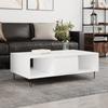 VidaXL Coffee Table White 104x60x35 Cm Engineered Wood 827084