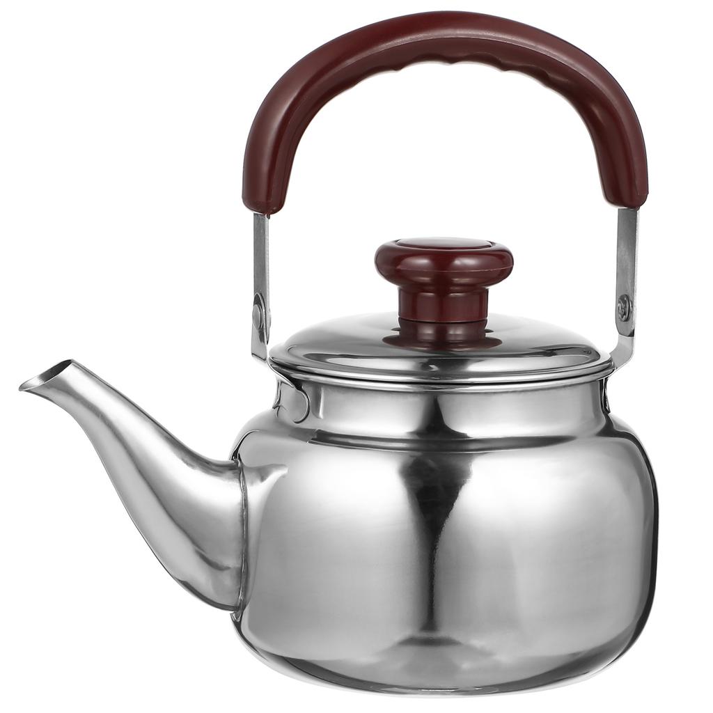 500Ml Stainless Steel Whistling Teakettle Fast Boiling Household Water Kettle Heat Resistant for Gas Induction Cooker Retro