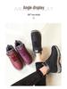 Damen 2025 Herbst/Winter Baumwoll-Wanderstiefel mit Fleecefutter - Verdickte Schneestiefel