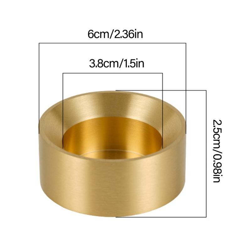 Candlesticks Candle Holder Brass Retro Golden Candle Holder Home Decorations Candlesticks Room Metal Stand