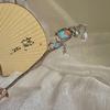 Chinesische High-End Quasten Haarnadel: Hanfu-Haaraccessoire im antiken Stil aus Holz