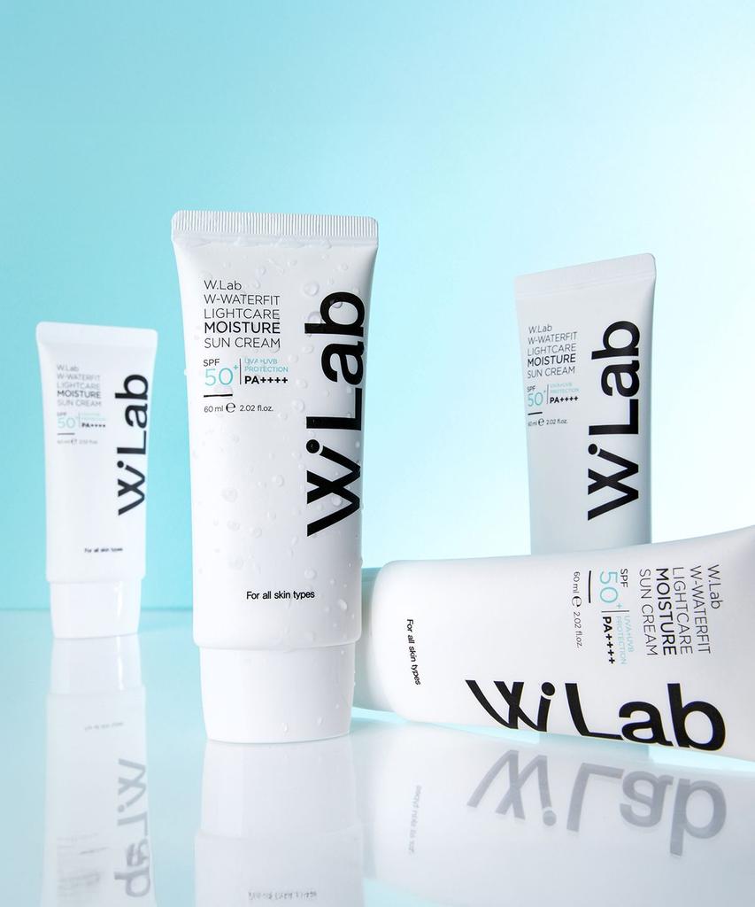 W Water Fit Light Care Moisture Sun Cream SPF50+ PA++++ 60ml