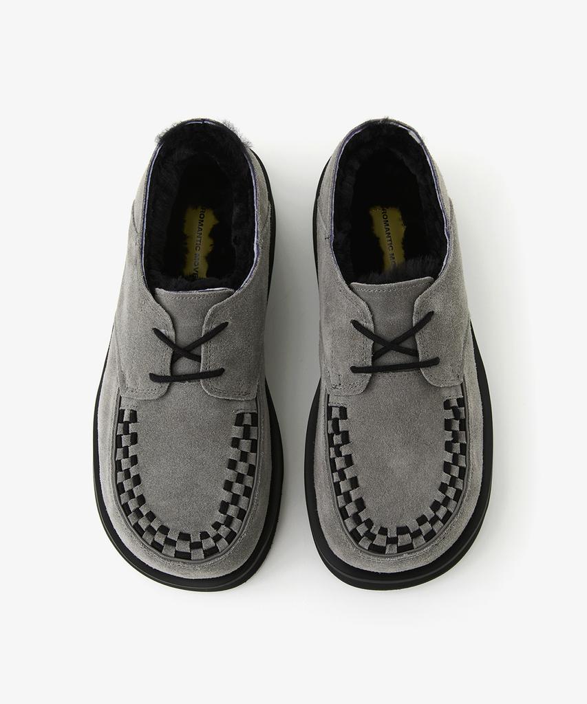 Romantic Move Bowie Winter Shoes R24U001 (Grey Suede)