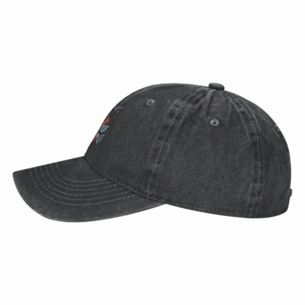 Flower Bird And Deer Digit 6 Fashion Classic Cotton Trucker Hat Summer Dad Cowboy Cap Outdoor Leisure Basketball Caps