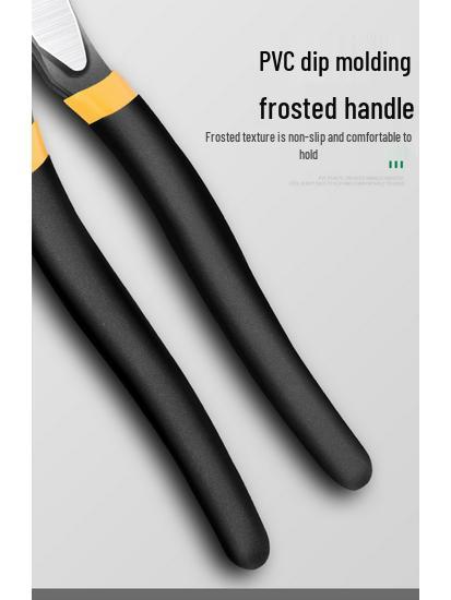 Crescent Mehrzweck-Elektrikerzange: Kabelabschneider, Drahtabisolierer, Schere und Verdreher.