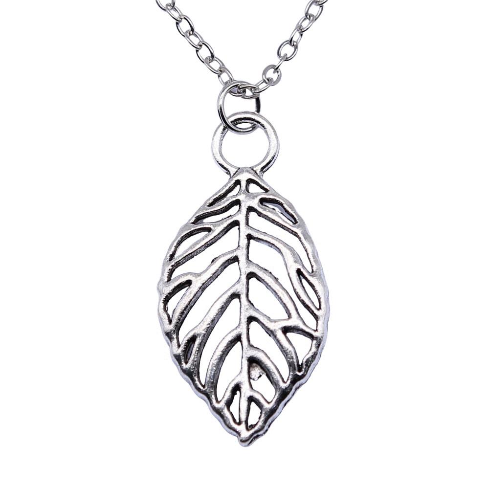 Tree Of Life Pendant Heart Necklace Nature Love Symbol Jewelry 40cm Short Chain
