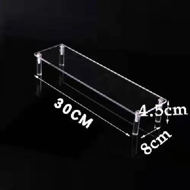 Clear Acrylic Display Stand For Anime Figures Cupcake Shelf Organizer Desserts Holder Jewels Display Risers Stand Perfume Stand