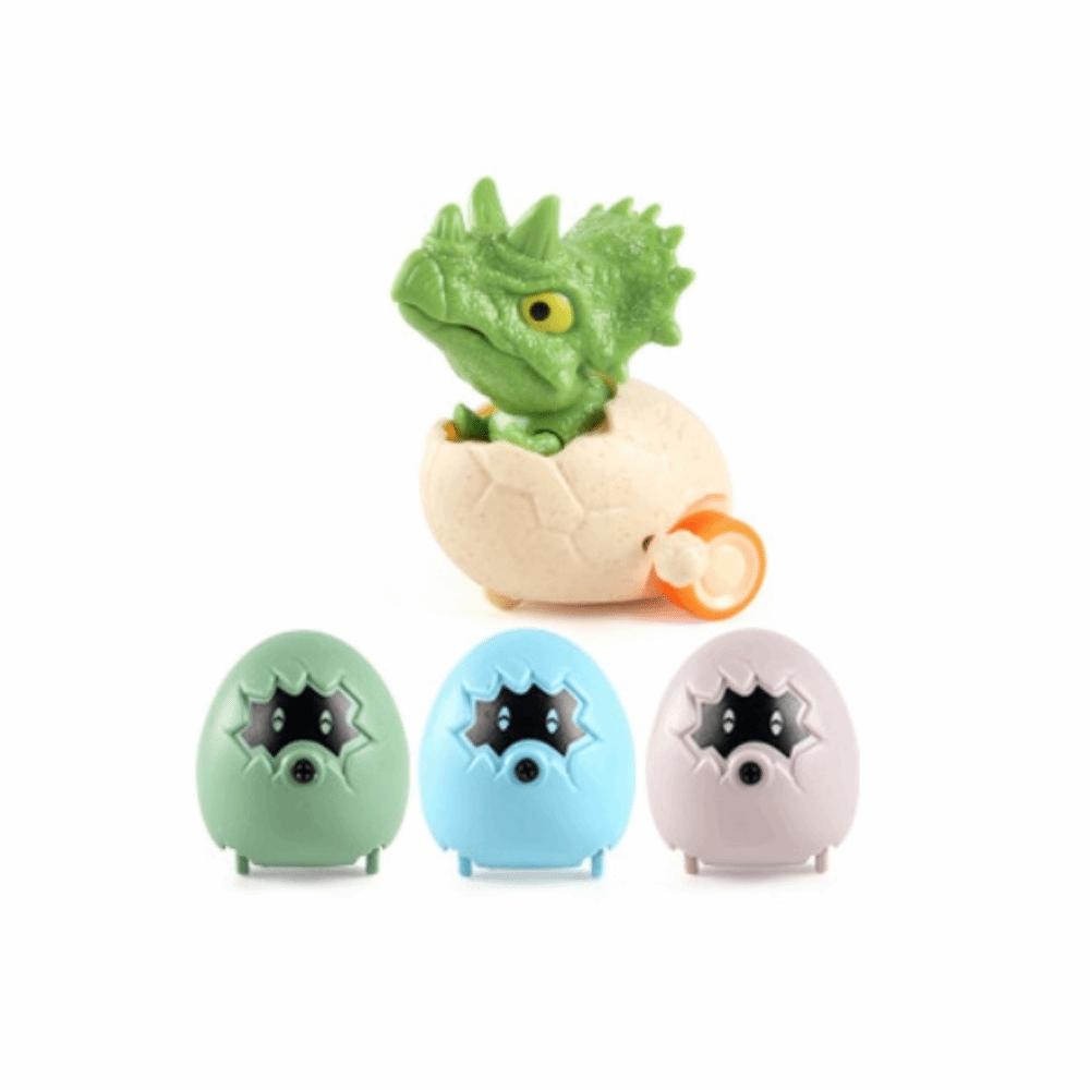 Cartoon Design Simulation Tyrannosaurus Rex Toys Triceratops Egg Shell Toys  Gift For Kids