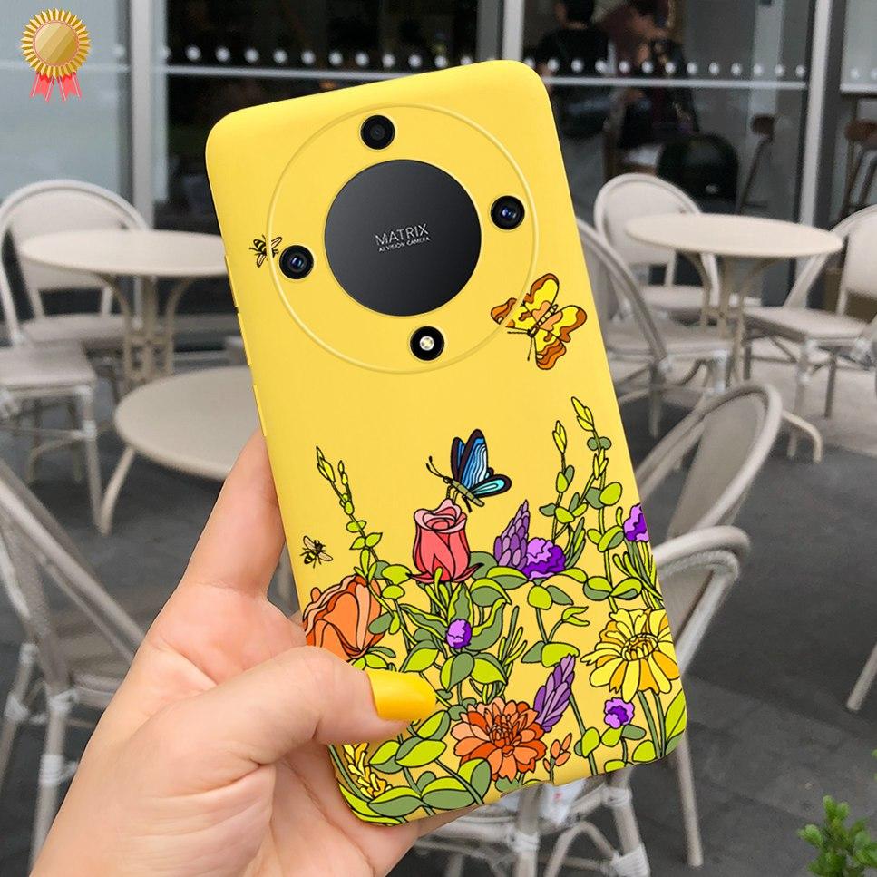 Luxury Case For Honor X9a Soft TPU Capa COOL New Cute Animal Painted Back Coque For Honor X9a X8A X7A 9XA 8XA 7XA  Bumper Bags
