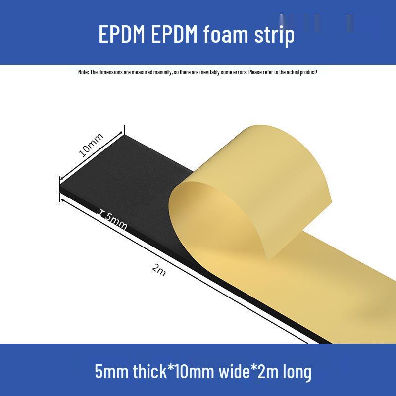 Self-adhesive EPDM Foam Sealing Strip for Cabinets and Electrical Boxes