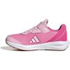 Adidas Kids Faito EL Sneakers Unisex Boys Girls 17-25.5cm Bliss Pink Footwear White Clear Pink