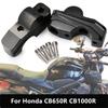 1 Pair Handlebar Riser Backward Clamp Mount Adapter Fit For Honda CB650R CB1000R