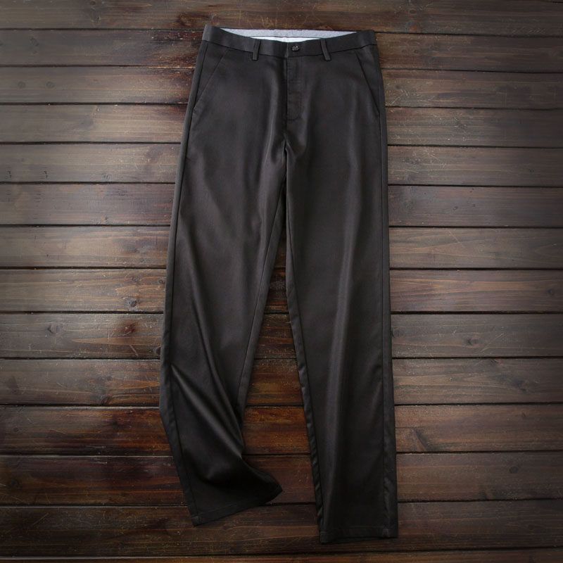 Odm Company Product Antibacterial Skin-Friendly Stretchy Tencel Cotton Men's Spring and Summer Business Commuting Straight-Leg Casual Pants Trousers