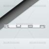 BLFE6 3D Car Styling For Ford Kuga Letter Emblem ST MK2 MK3 Badge Metal Stickers Rear Trunk Decals Auto Accessories