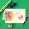 F26C Butterflies Cutting Dies Metal Stencil Template Mold Carbon Steel Mould Embossing Craft Decoration for Home School Make