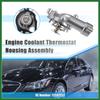 Motoforti Car Engine Coolant Thermostat Housing Assembly 12597257 for Buick Rendezvous 3.6L 2004-2006 for Buick Lacrosse 3.6L 2005-2008 Long-lasting