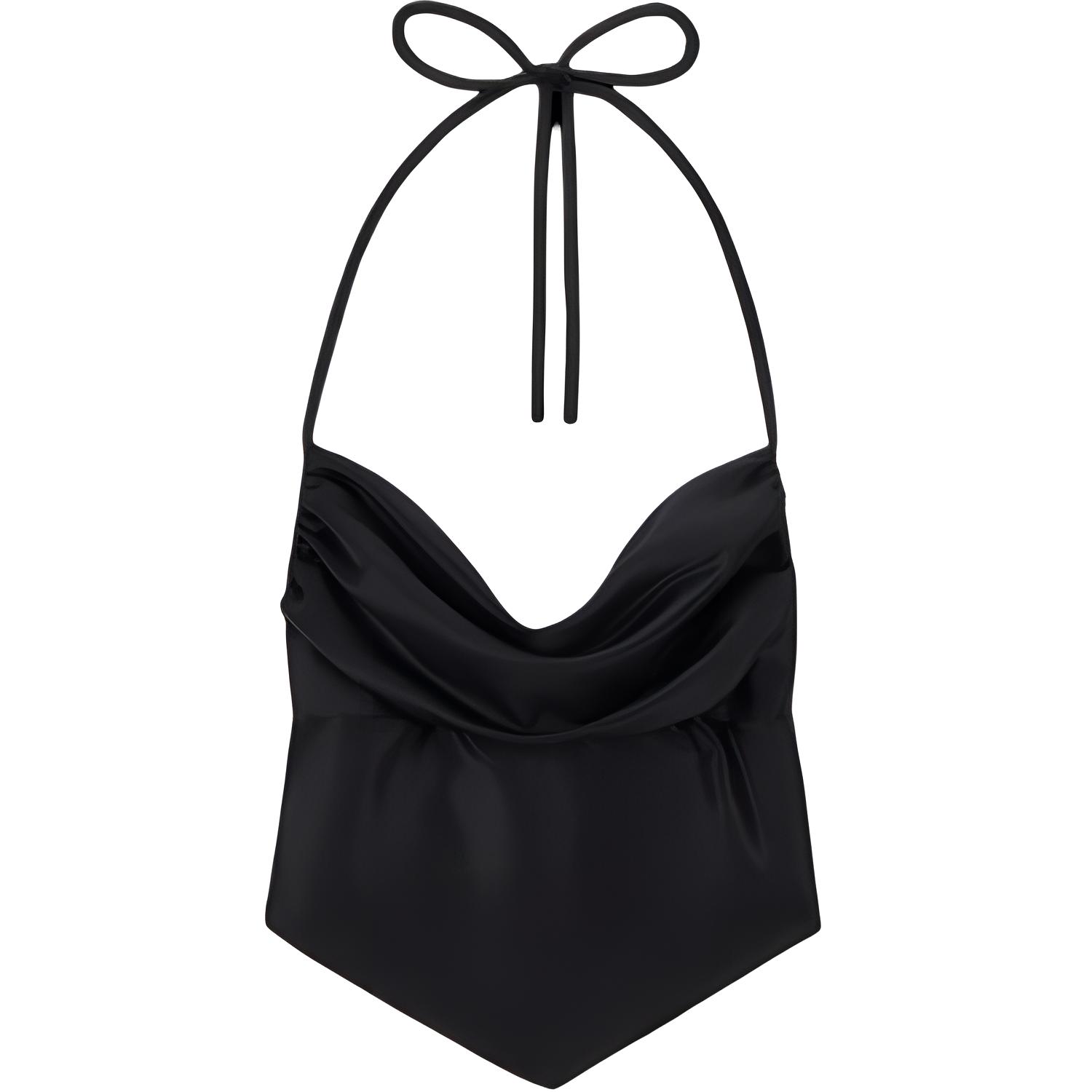 

Jordan X Travis Scott Collaboration однотонный цветной дизайн с завязкой сзади удобный топ-майка для женщин черный FD9116-010 XL