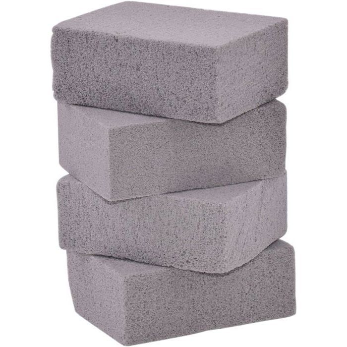 Bloc de Nettoyage - Écologique - Lot de 4 - Réutilisable - Pour Gril - Pierre Ponce pzcc