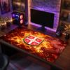 X2515==Serbia Crest Mouse Pad, Extended Non Slip Rubber Desk Mat for Gaming Office Laptop Fan Gift