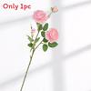 Style Artificial European Peony Rose Silk Flower For Props Wedding