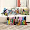 Barbapapa Cartoon Kissen Geschenke Heim Büro Einrichtung Schlafzimmer Sofa Auto Kissenbezug Hülle 45x45cm