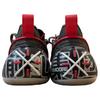 New LiNing Full City 12 ENCORE Cushioning Wear Resistant Low Top Basketball Shoes Men's Gray Red ABAU029-9