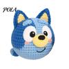 DIY Crochet Toy Puppy Kit, Beginners Animal Cute Kit Dog Doll Craft for Adults Stress Relief, Handmade Gift