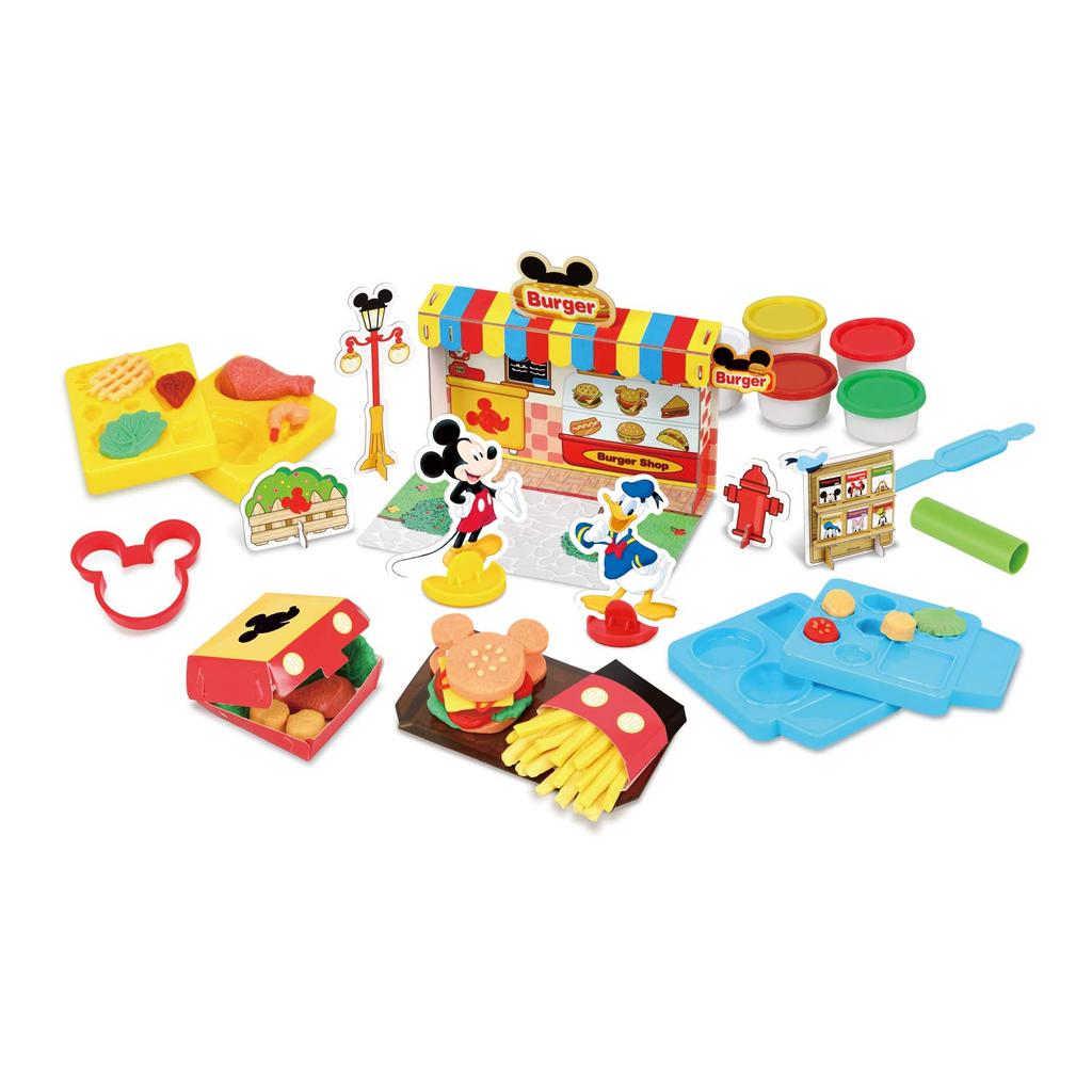 Kawada Konekone Club Burger Shop Mickey & Friends NKCC-02