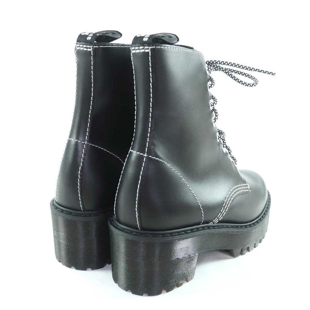 Vynikající krátké boty Dr.Martens SHRIVER HI CS černá kůže Dámské Použité