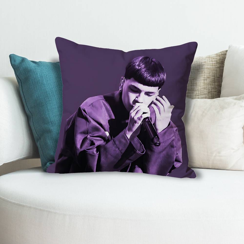 MMilo J La Vida Era Mas Corta Celebrity Merchandise AllMatch Printed Pillow Case Sofa Car Office Room Decoration Protector