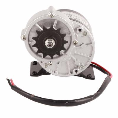 DC Brushed Motor 12V 250W 13 Tooth Reducer Motor for Electric Bikes Small Motorcycles Agricultural