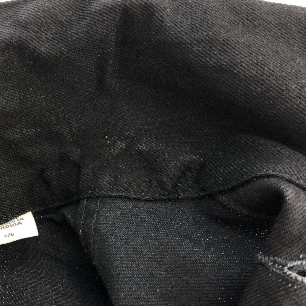 LEVI STRAUSS & CO. Denim Jacket L black Denim jacket with suspenders Men's Used