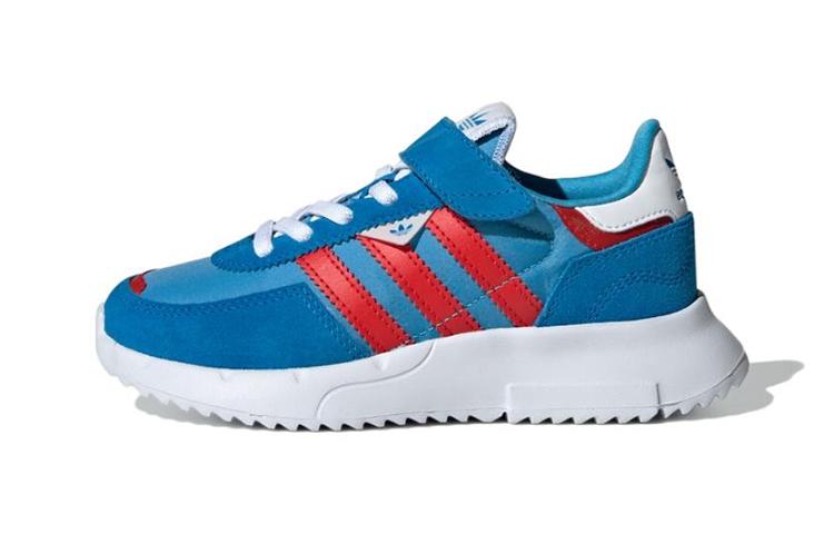

Adidas Originals Retropy F2 Низкие износостойкие низкие детские lifestyle-кроссовки Синие для детей от 3 до 7 лет GX9218 28
