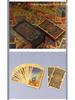 Waterproof Black PVC Tarot Cards - Colorful 78 Card Deck for Board Games