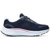 Skechers Go Run Lightweight Comfortable Low Top Running Shoes Women Sneakers Blue White 128614-NVBL