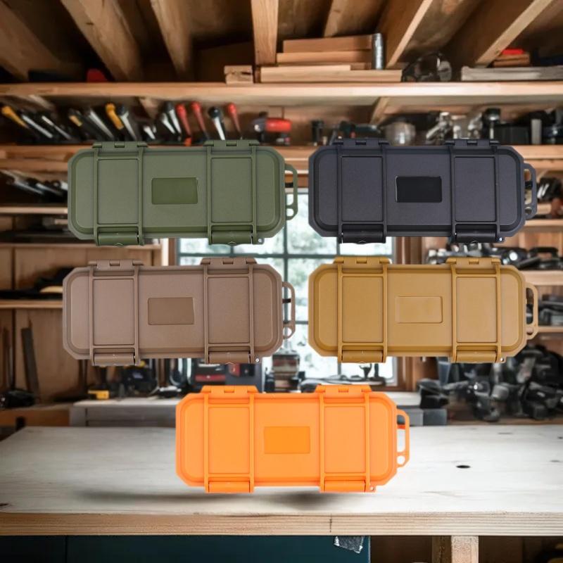 Folding Knife Storage Durable Shockproof Camping Box Sealed Carry Wear Resistant Equipment Dry Case