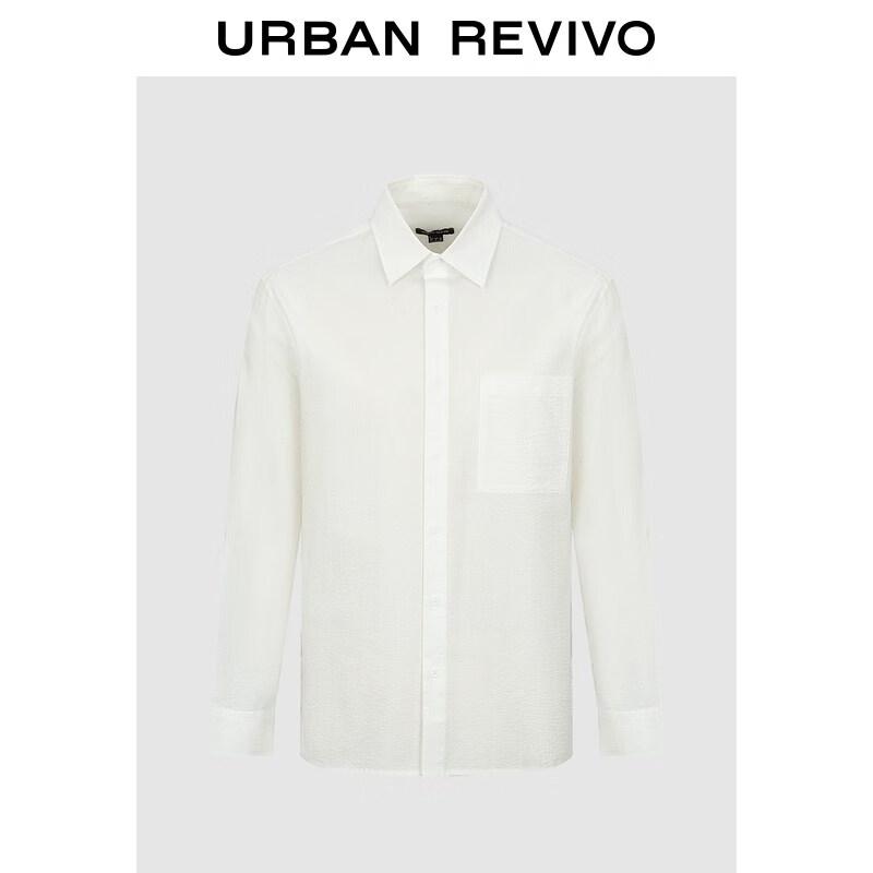

UR Men s Textured Cotton Button-Front Shirt M