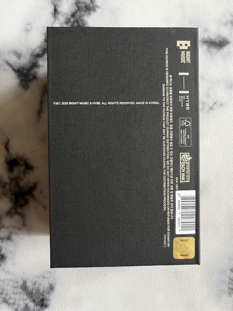 [USED] BTS V Tae Photobook Postcard Review