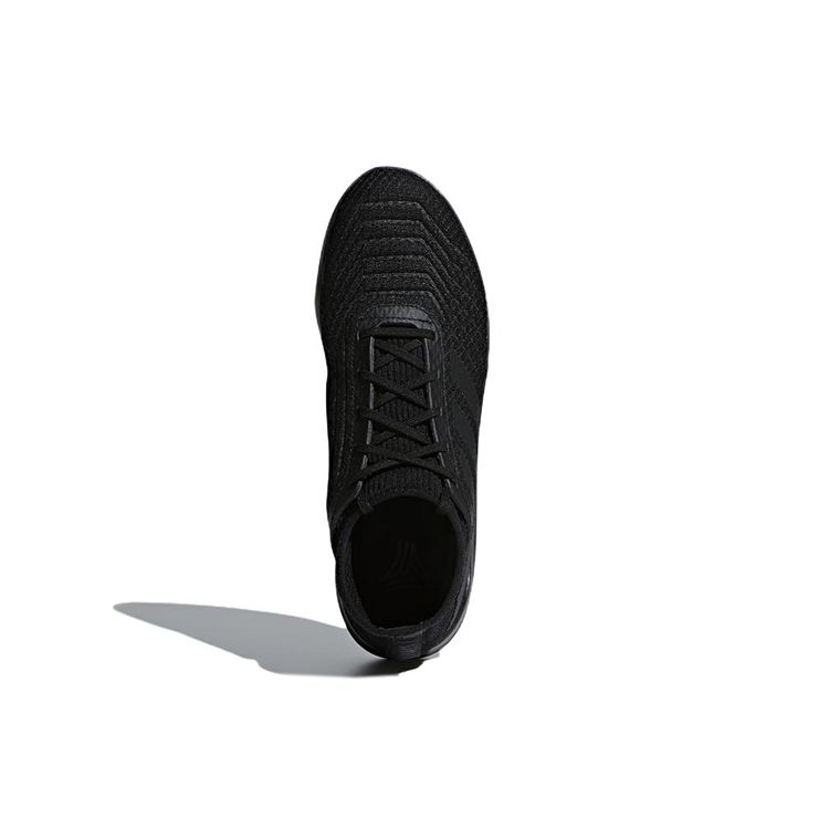 Adidas Predator Tango 18.3 Comfortable Versatile TF (Rubber Studs) Fabric Durable Soccer Shoes Men Soccer Shoes Black CP9299