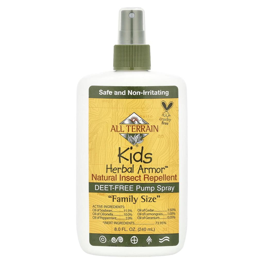 Kids Herbal Armor™, Natural Bug Repellent, 240 Ml (8 Fl Oz)
