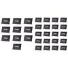 10/20 Pcs Small Chalkboard Signs with Pen Writeable Blackboards Food Labels Message Board Signs for Party