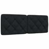 VidaXL Black Headboard Cushion 140 Cm Fabric 4019221