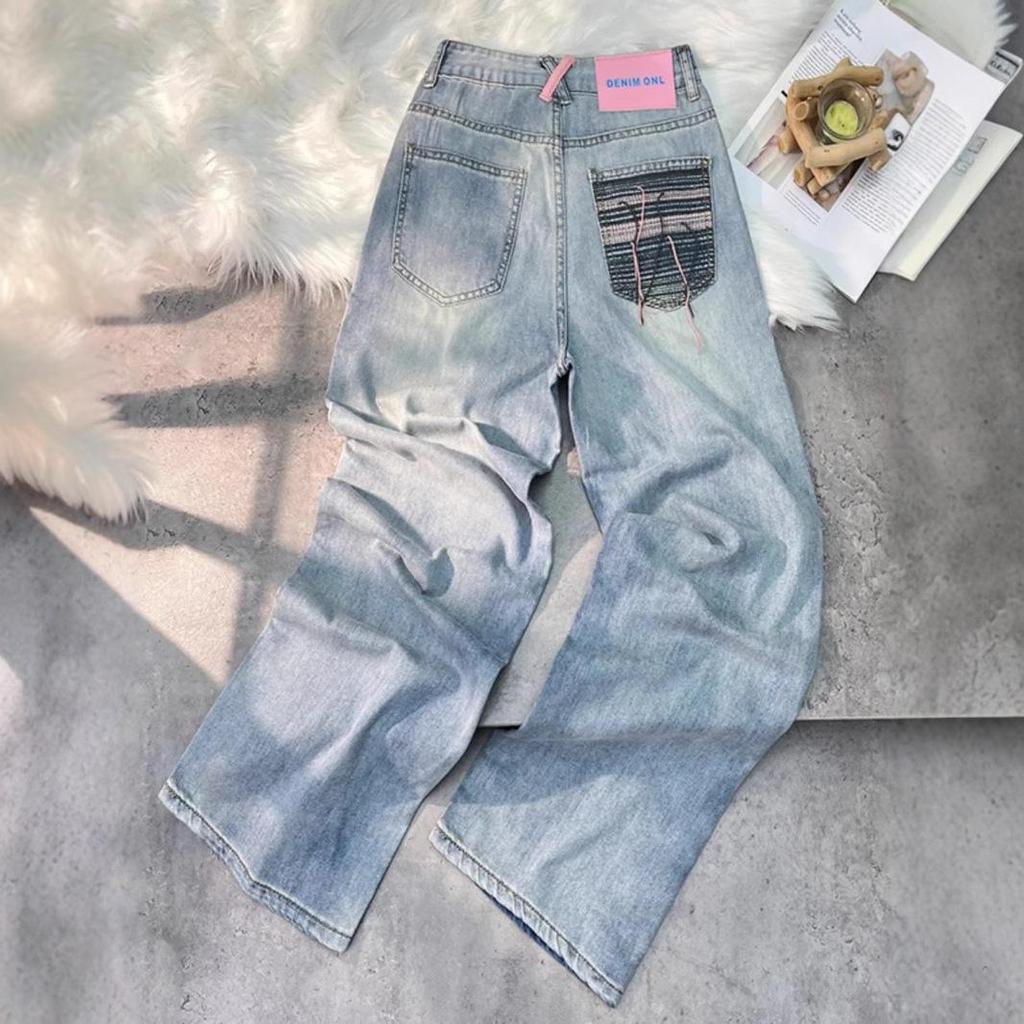 Women's Summer 2026 Slimming High Waist Loose Wide Leg Jeans