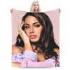 TINI STOESSEL Futttura Tour Fleece Blankets Singer Awesome Throw Blankets for Bed Sofa Couch 200x150cm Bedspreads